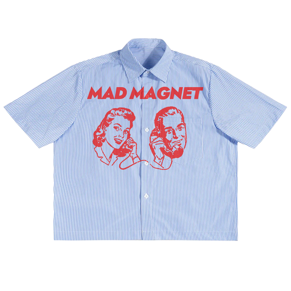 Mad Magnet Boxy Button Up - Front