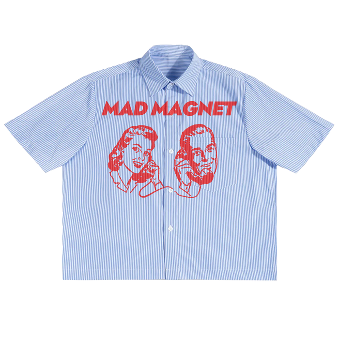 Mad Magnet Boxy Button Up - Front