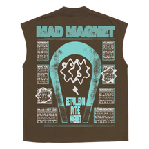 Mad Magnet Sleeveless Tee - Brown - Back