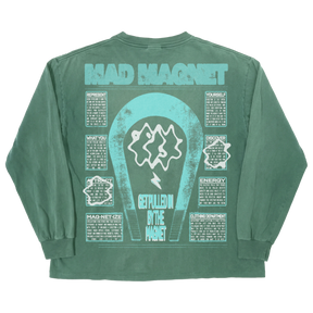 Mad Magnet L/S Tee - Green - Back