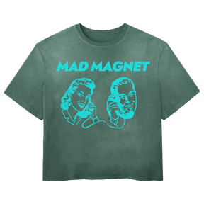 Mad Magnet Tee - Green - Front