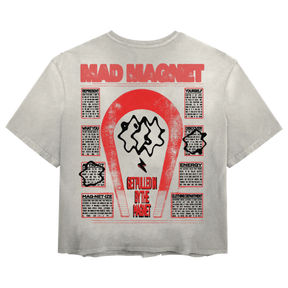 Mad Magnet Tee - White - Back