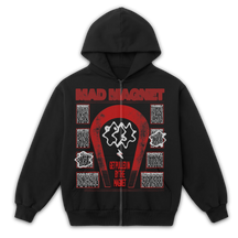MAGNET Zip Up - Black - Front