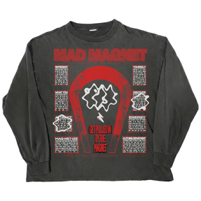 MAGNET L/S Tee - Black - Front