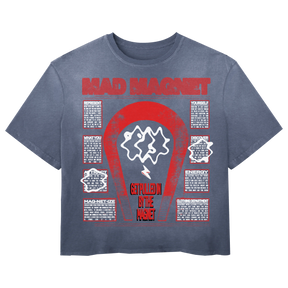 MAGNET Tee - Blue - Front
