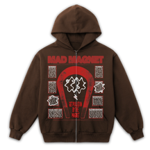 MAGNET Zip Up - Brown - Front
