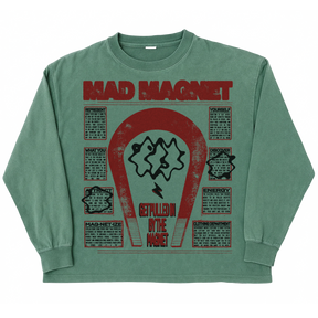 MAGNET L/S Tee - Green - Front