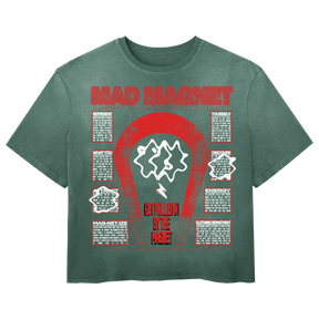 MAGNET Tee - Green - Front
