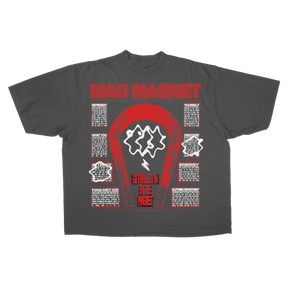 MAGNET Drop Tee - Grey - Front
