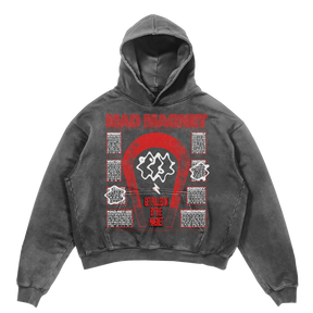 MAGNET Hoodie - Grey - Front