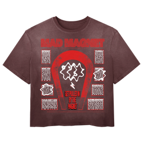 MAGNET Tee - Red - Front