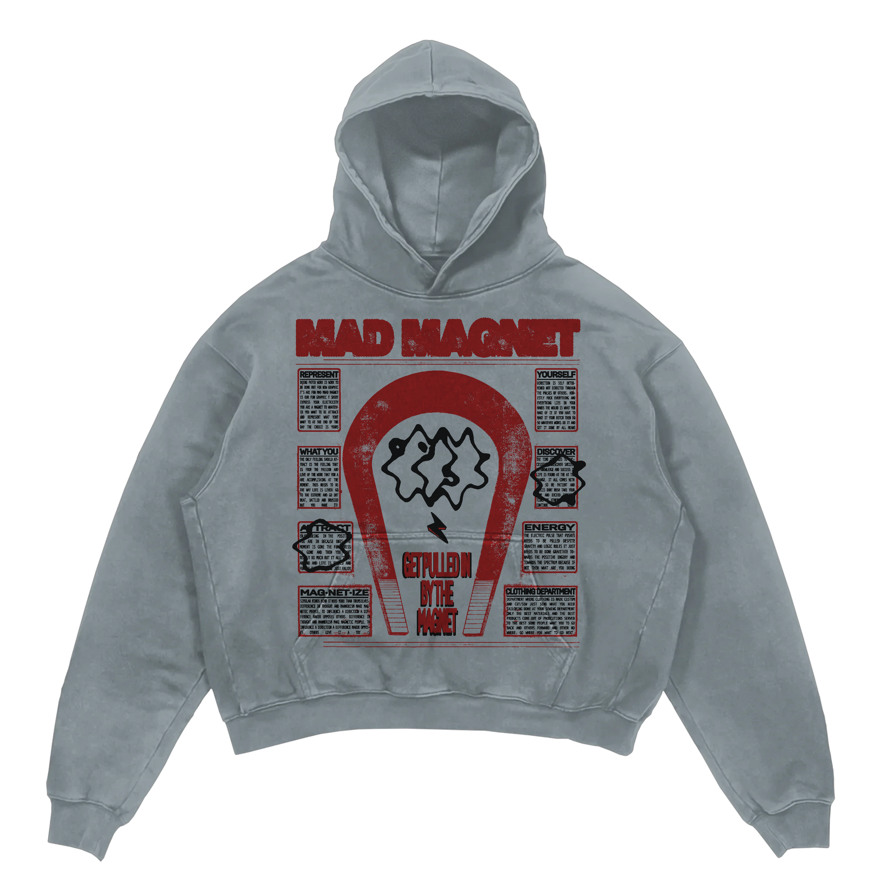 MAGNET Hoodie - Sage - Front