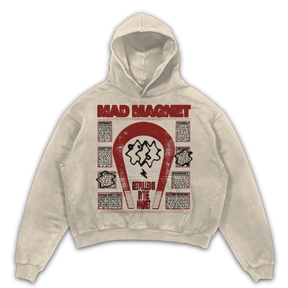 MAGNET Hoodie - Sand - Front