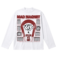 MAGNET Baggy L/S Tee - White - Front
