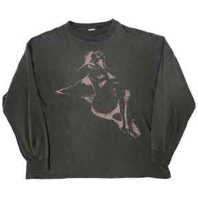 Much Obliged L/S Tee - Black - Front