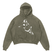 Much Obliged Hoodie - Olive - Front