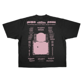 Music News Drop Tee - Black - Back