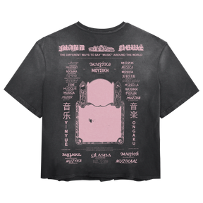 Music News Tee - Black - Back