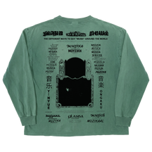 Music News L/S Tee - Green - Back