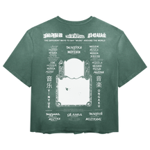 Music News Tee - Green - Back