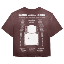 Music News Tee - Red - Back