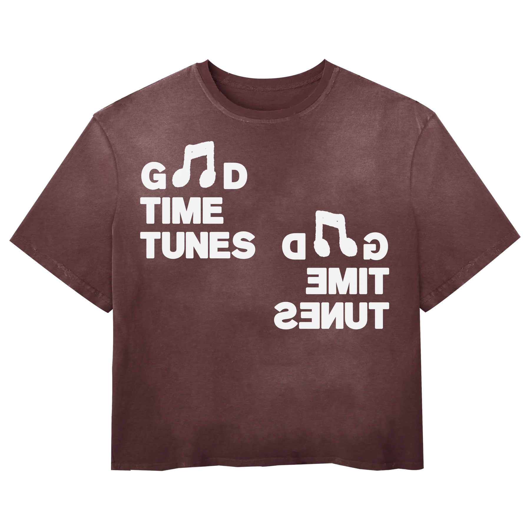 Music News Tee - Red - Front