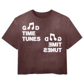 Music News Tee - Red - Front