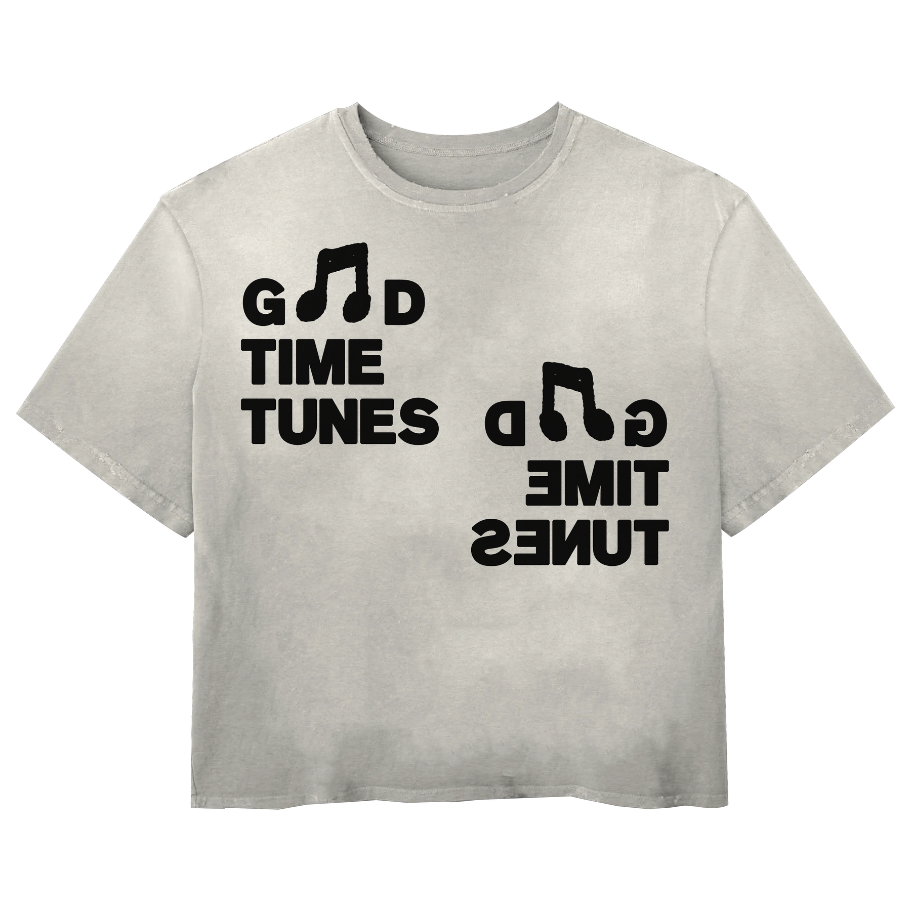 Music News Tee - White - Front
