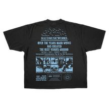 Music Works Drop Tee - Black - Back