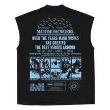 Music Works Sleeveless Tee - Black - Back