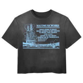 Music Works Tee - Black - Front