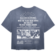 Music Works Tee - Blue - Back