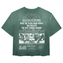 Music Works Tee - Green - Back