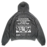 Music Works Hoodie - Grey - Back