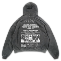 Music Works Hoodie - Grey - Back