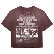 Music Works Tee - Red - Back