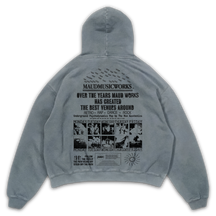 Music Works Hoodie - Sage - Back