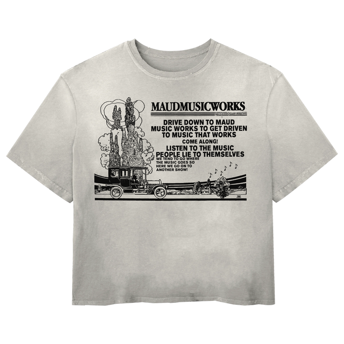 Music Works Tee - White - Front