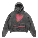 Open House Hoodie - Grey - Front