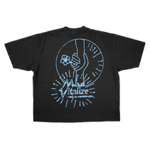 Power of Love Drop Tee - Black - Back