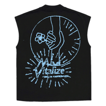 Power of Love Sleeveless Tee - Black - Back