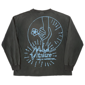 Power of Love L/S Tee - Black - Back
