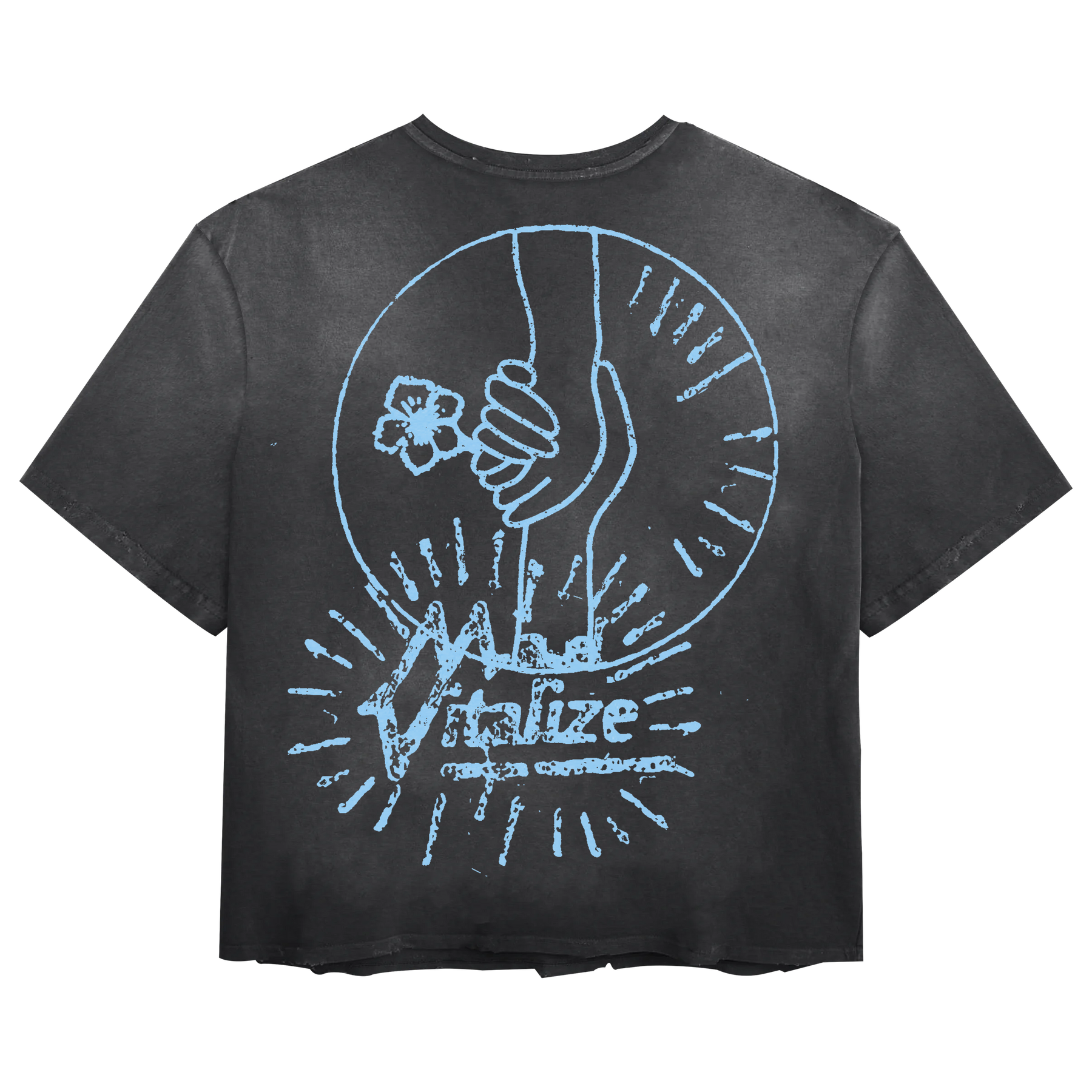 Power of Love Tee - Black - Back