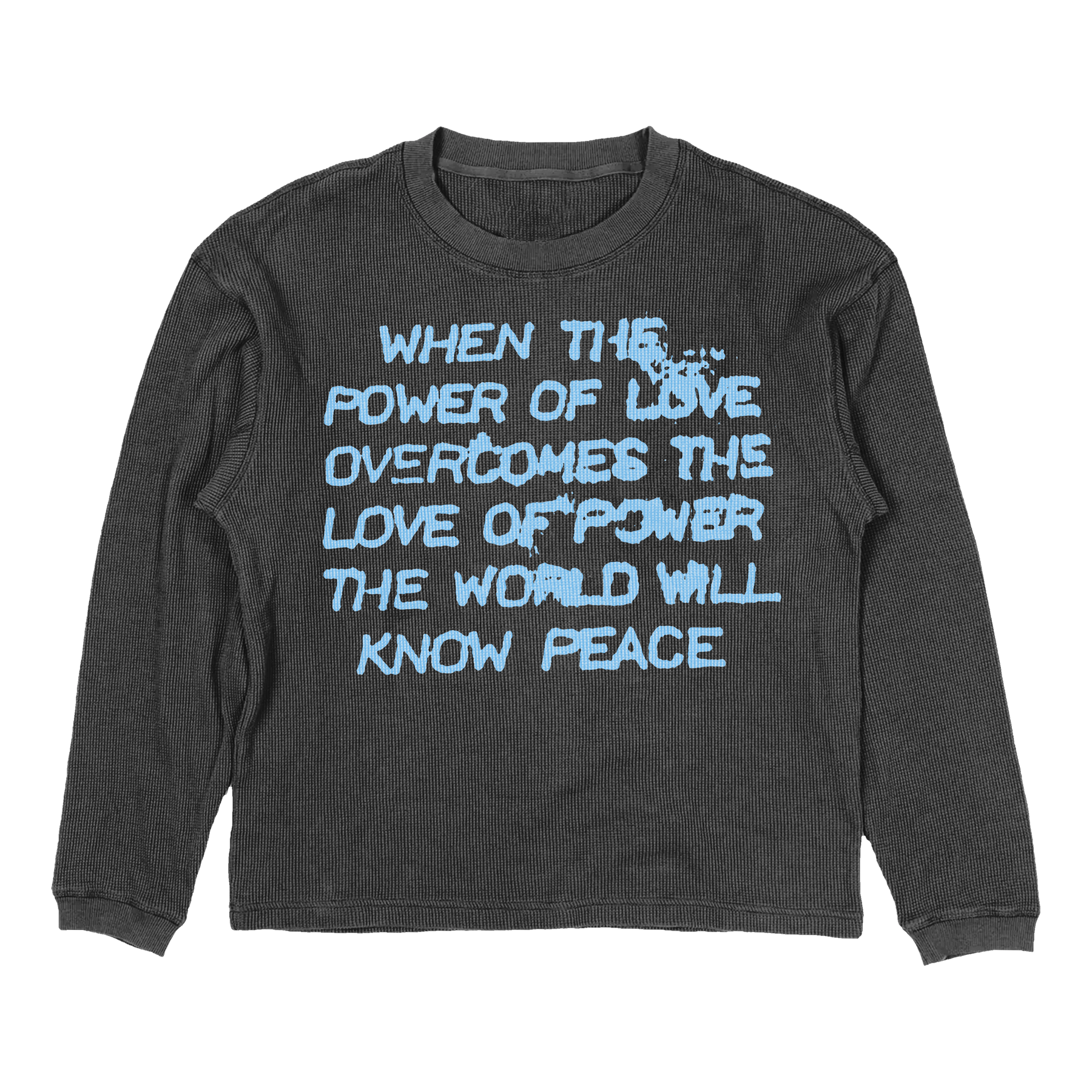 Power of Love Thermal - Grey - Front