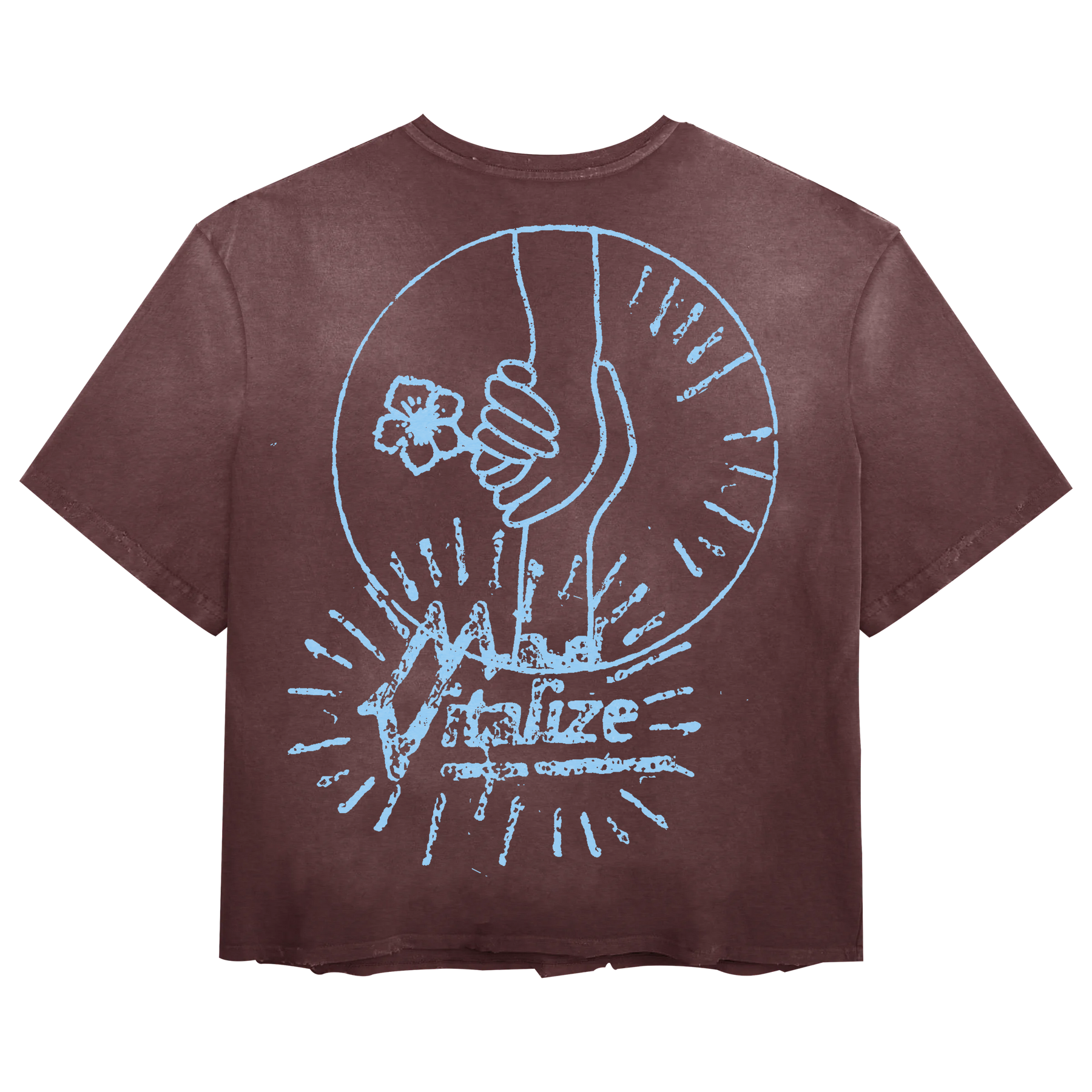 Power of Love Tee - Red - Back