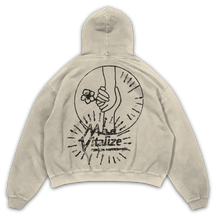 Power of Love Hoodie - Sand - Back