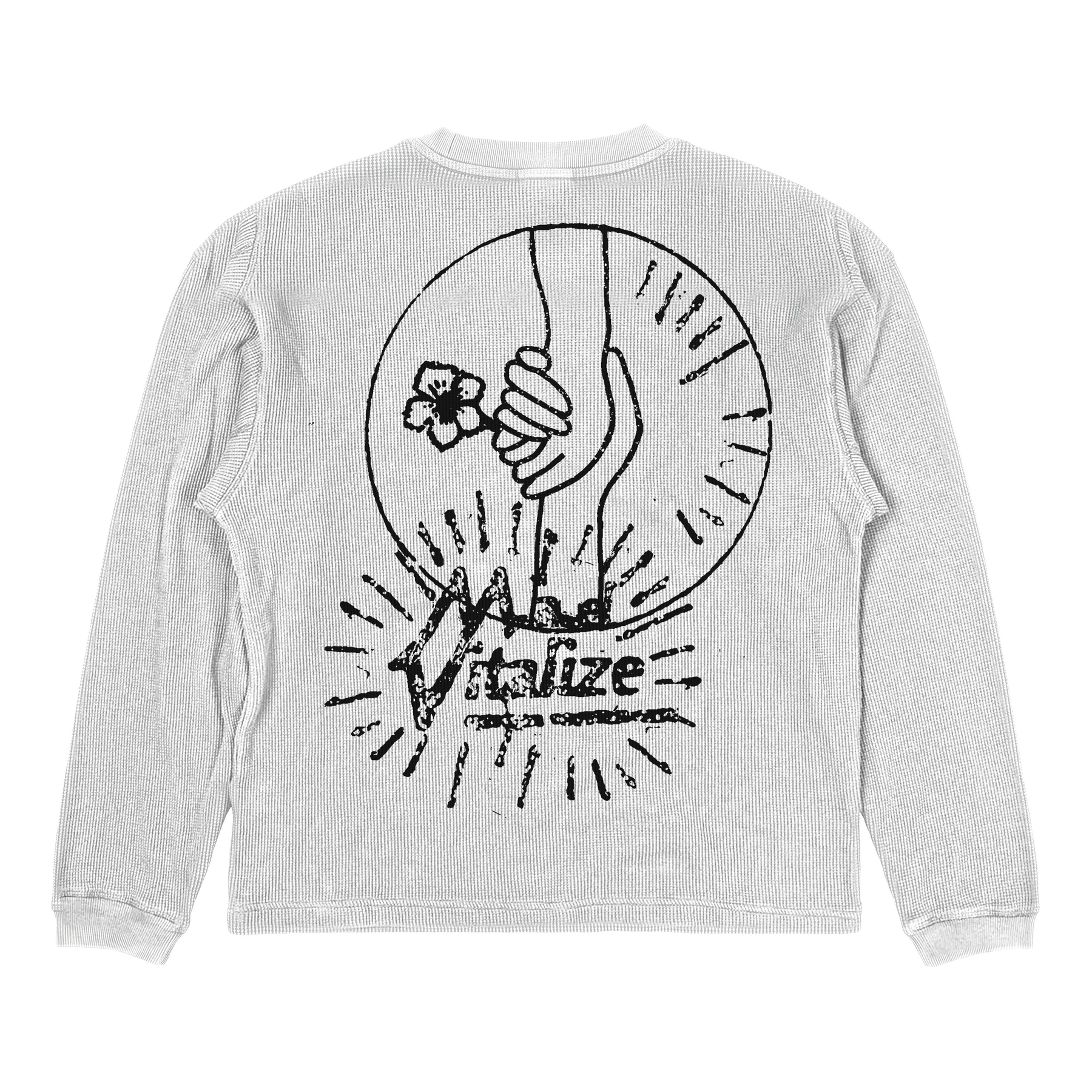 Power of Love Thermal - White - Back