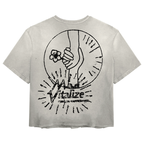 Power of Love Tee - White - Back