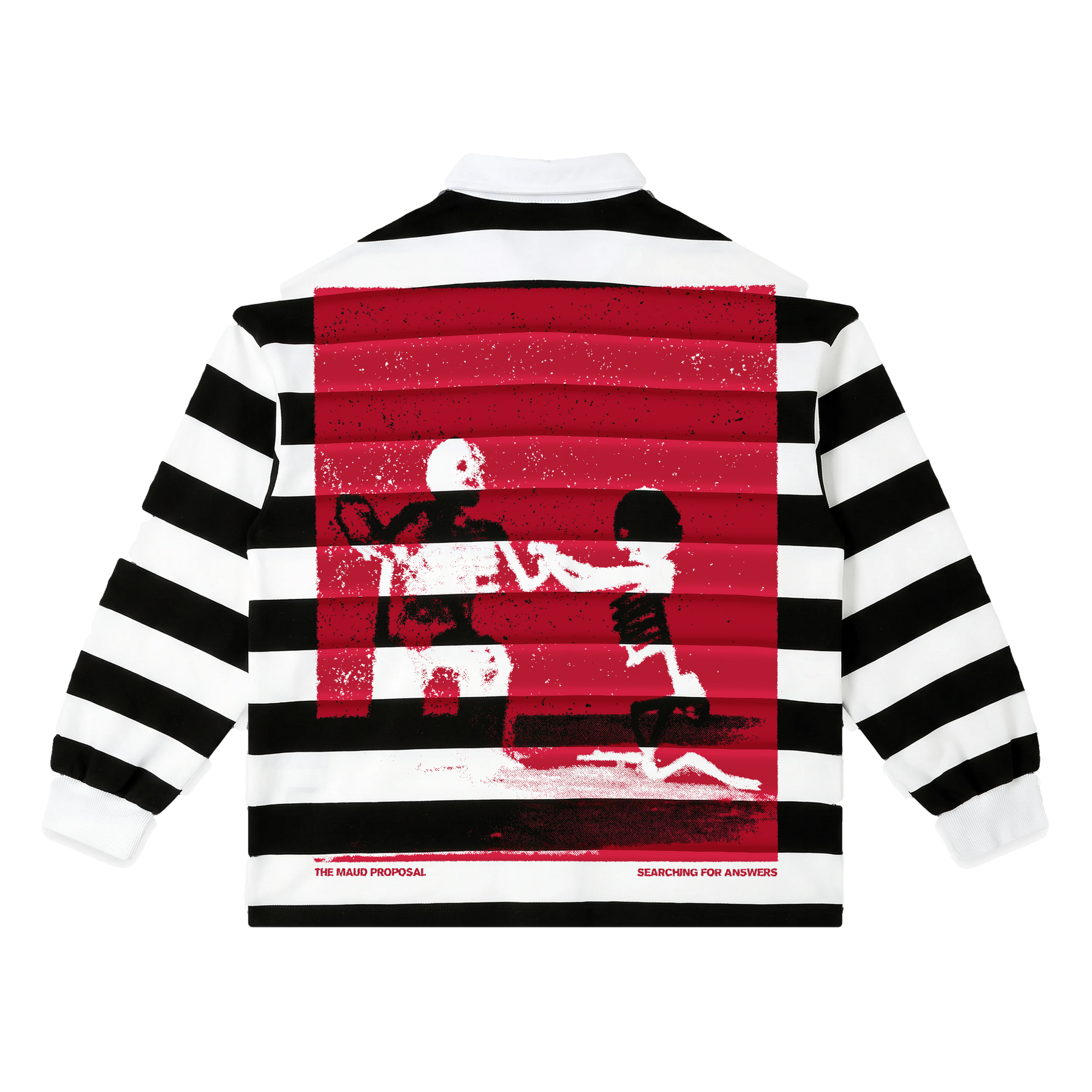 Proposal Stripe Polo - Black - Back