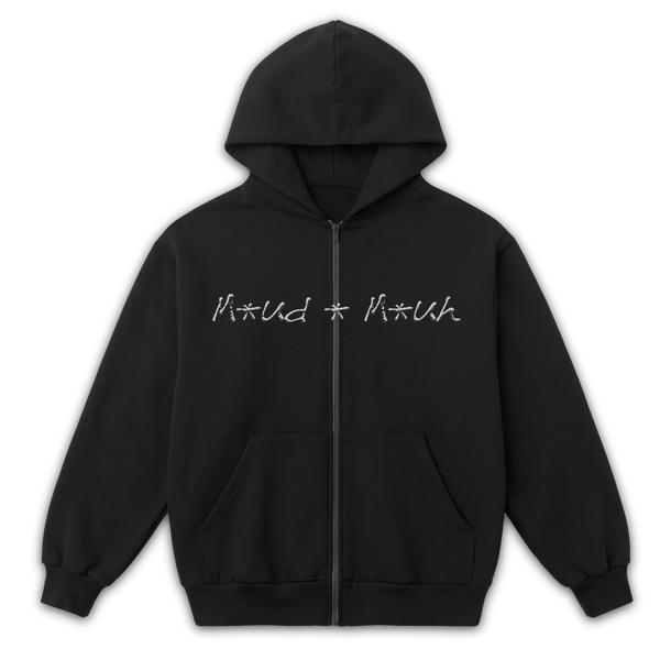 Proposal Zip Up - Black - Front